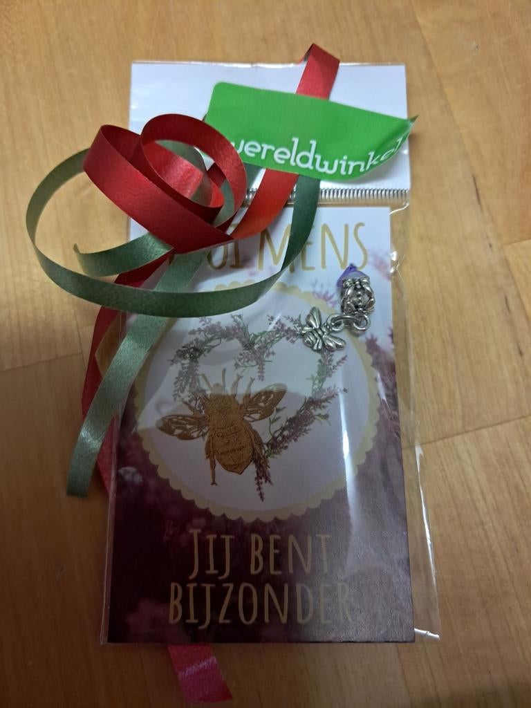 Bijzondere hanger - Wereldwinkel, Overige materialen, Nieuw, Ophalen of Verzenden, Zilver