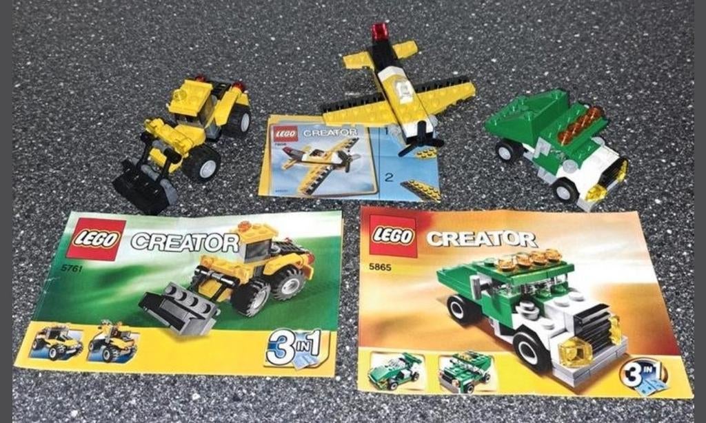 Lego creator 3 sets, Ophalen of Verzenden, Zo goed als nieuw
