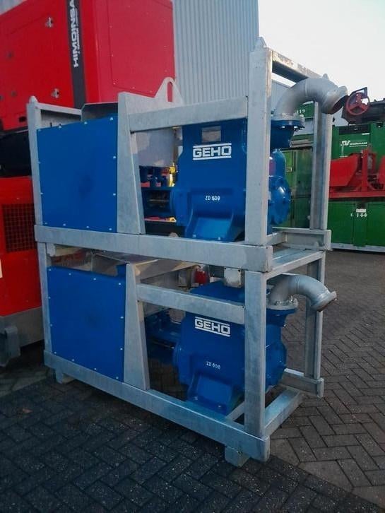 Zgan geho zd600 400V bronneringspomp 5.5 kw 1500rpm, Ophalen, Zo goed als nieuw