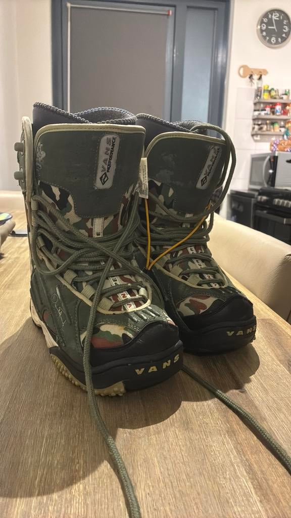 Snowboard schoenen Vans, Sport en Fitness, Snowboarden, Ophalen of Verzenden, Gebruikt, Snowboots