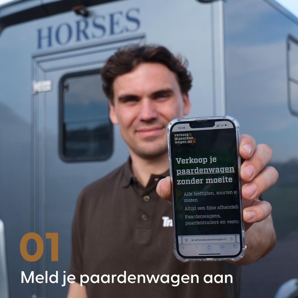 Wij kopen alle paardenvrachtwagens!, Ophalen