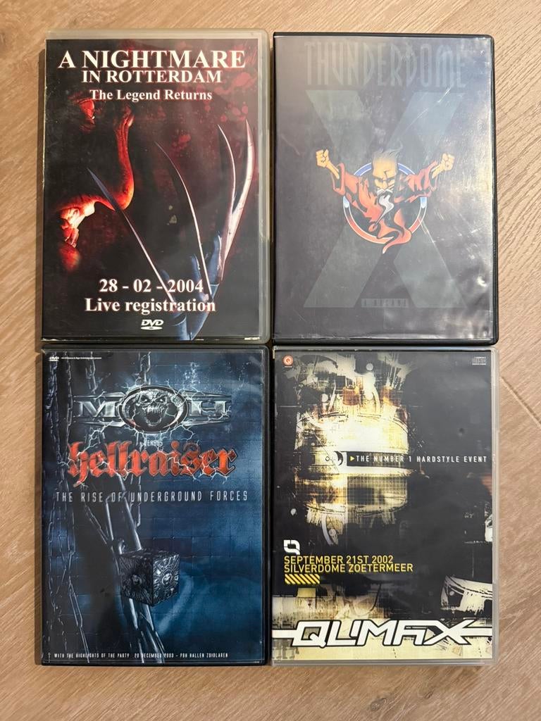 Diverse hardcore DVD's, Alle leeftijden, Ophalen of Verzenden, Zo goed als nieuw, Muziek en Concerten