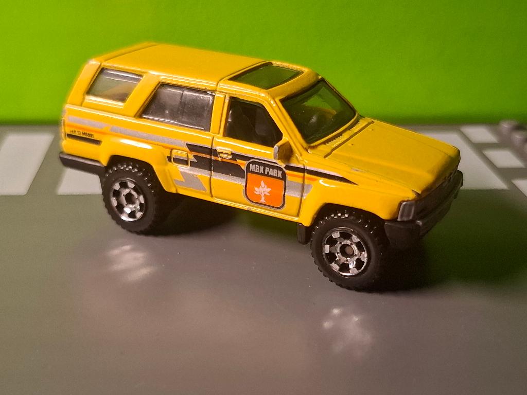 Matchbox - 1985 Toyota 4Runner [geel] 1/62, Ophalen of Verzenden, Gebruikt, Auto