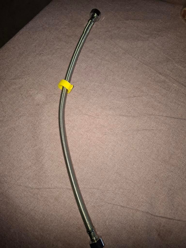 Flexibele slang 50 cm rvs, Ophalen