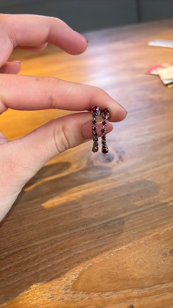 Echte zilveren oorbellen, Ophalen of Verzenden, Zilver