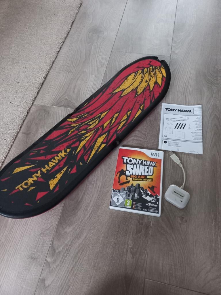 Wii spel skate board Tony hawk shred, Spelcomputers en Games, Games | Nintendo Wii, 1 speler, Ophalen of Verzenden, Zo goed als nieuw