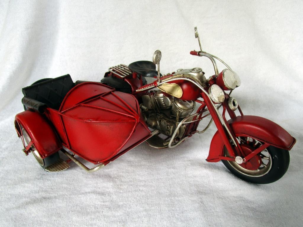 schaalmodel motorfiets zijspan, Harley, Ophalen of Verzenden, Nieuw, Motor