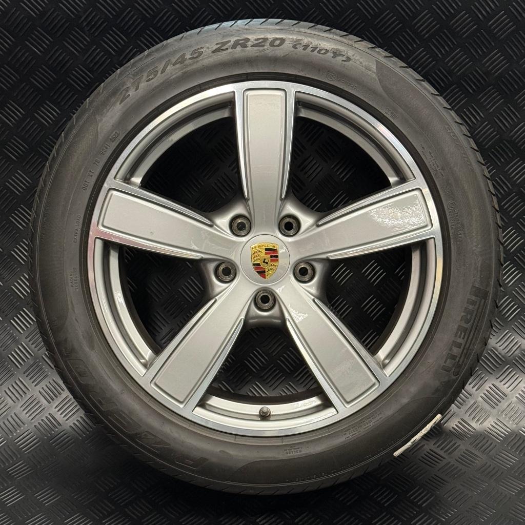 Porsche Cayenne velgenset + Pirelli P Zero, Ophalen, Gebruikt, Velg(en), 275 mm