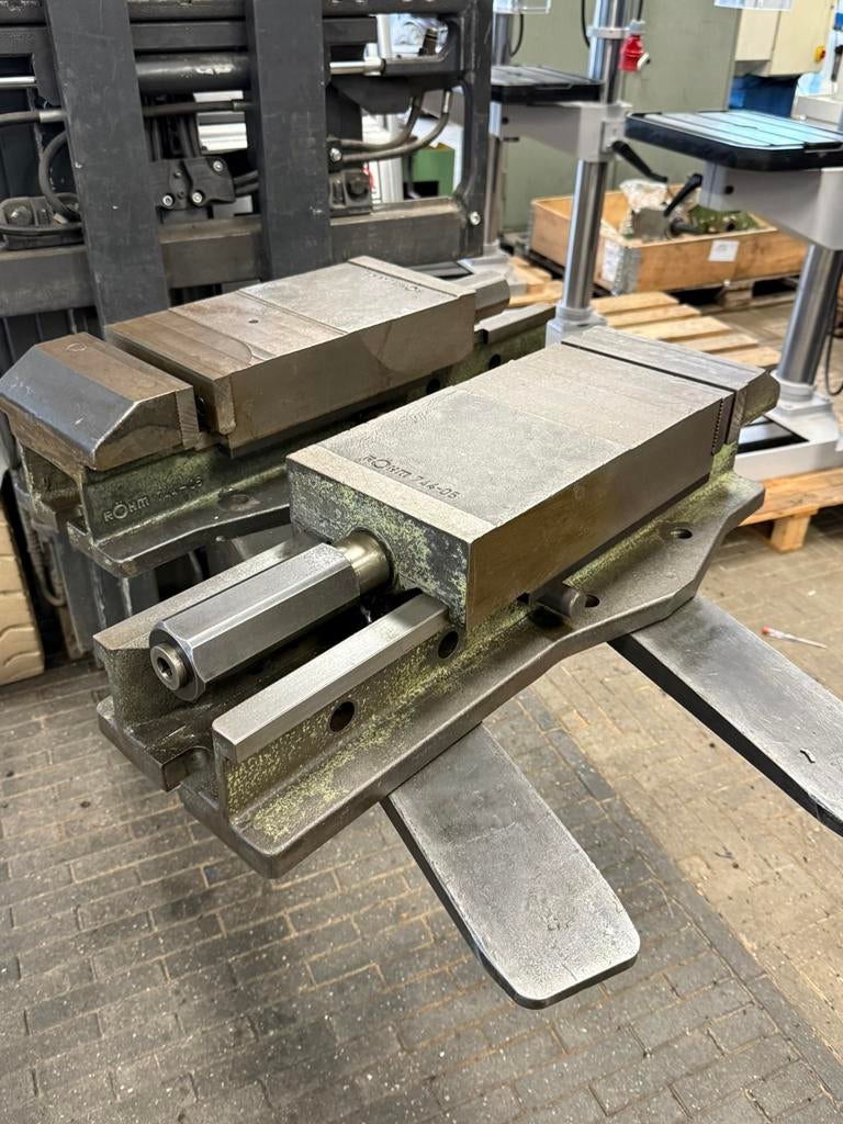 Rohm 744-05 machineklem, freesklem, precisieklem, Ophalen, Gebruikt, Overige soorten, Dimatech