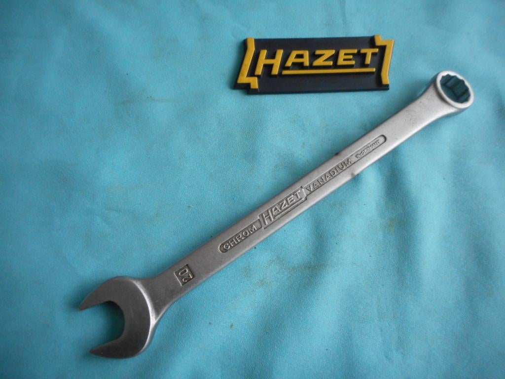 Een Steek-ringsleutel van Hazet No.600 - 20 mm., Auto diversen, Autogereedschap, Ophalen of Verzenden, Zo goed als nieuw