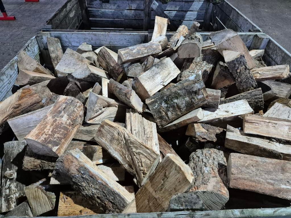 Droog eiken gratis thuisbezorgd  30cm! Thuisbezorgd, 6 m³ of meer, Ophalen of Verzenden, Eikenhout, Blokken