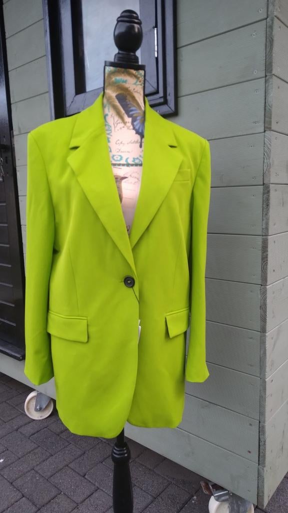 Zara blazer groen maat L, Kleding | Dames, Verzenden, Zara, Maat 42/44 (L), Nieuw