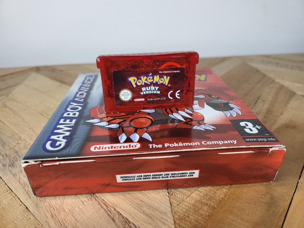 Pokemon Ruby Complete Boxed, Spelcomputers en Games, Games | Nintendo Game Boy, Avontuur en Actie, 1 speler, Ophalen of Verzenden
