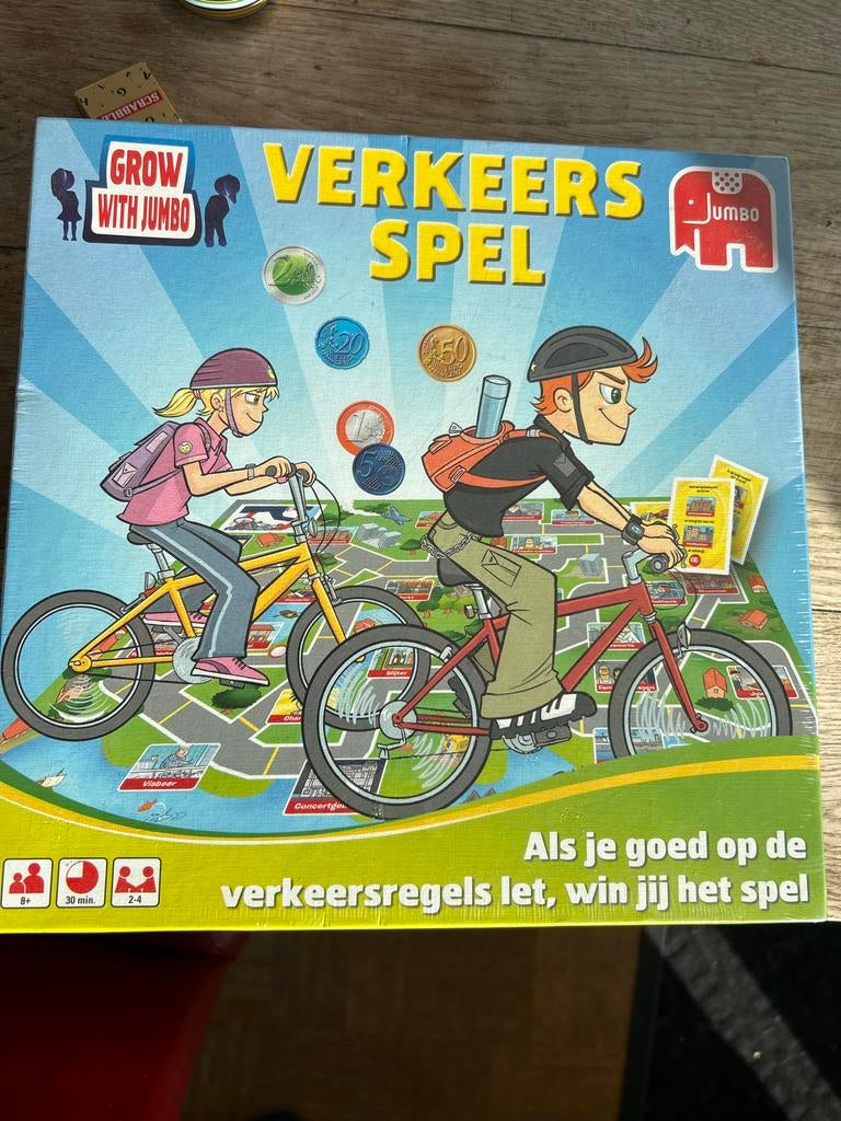 Verkeerspel van Jumbo, Een of twee spelers, Ophalen, Nieuw, Reisspel