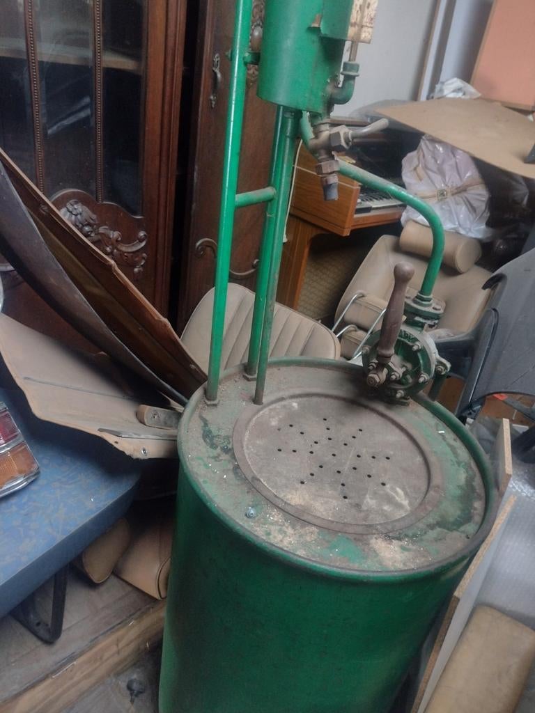 Petroleum/benzine pomp, Ophalen of Verzenden