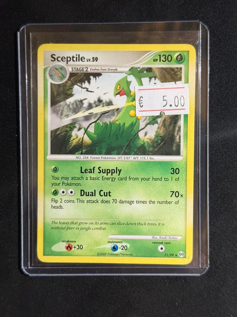 Sceptile lv.59 31/99 nm, Ophalen of Verzenden, Zo goed als nieuw