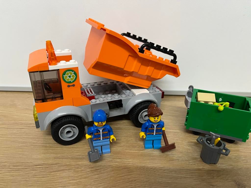 Lego City - Vuilniswagen - Set 60220, Ophalen of Verzenden, Zo goed als nieuw, Complete set, Lego