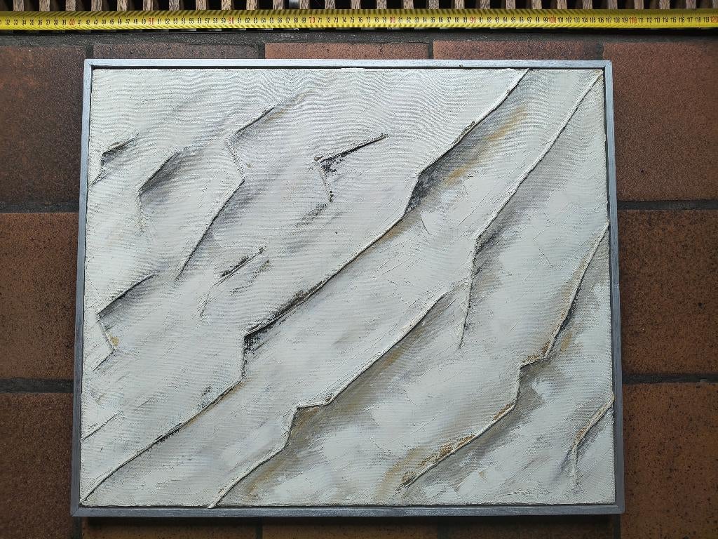 olieverf schilderij Zand Zee(Alina uit Voerendaal?), Ophalen