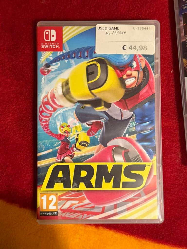 Arms - Nintendo Switch, Spelcomputers en Games, Games | Nintendo Switch, Vechten, Ophalen of Verzenden, Zo goed als nieuw, 3 spelers of meer