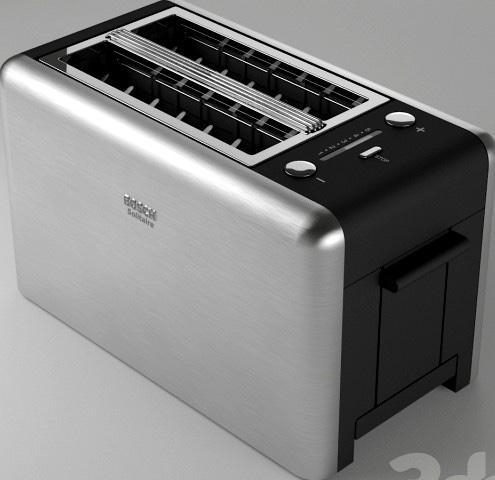Bosch broodrooster toaster solitaire, Ophalen of Verzenden, Gebruikt, Uitneembare kruimellade