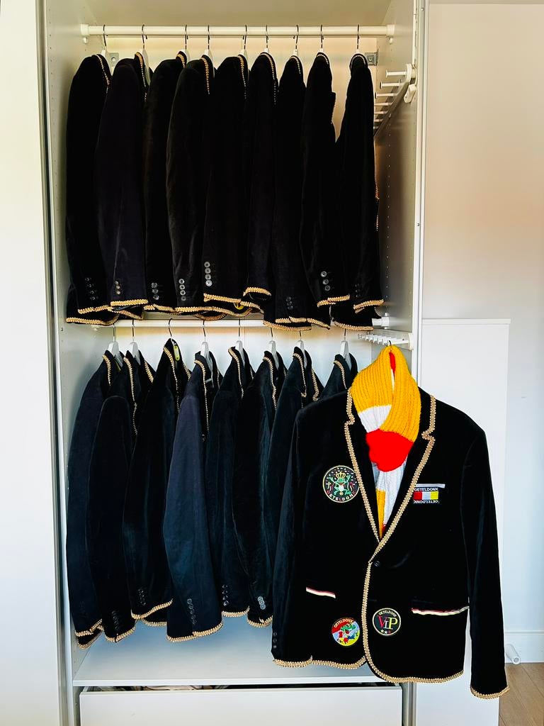 Oeteldonk jassen M,L,XL,XXL, Kleding | Heren, Carnavalskleding en Feestkleding, Zo goed als nieuw, Carnaval, Overige maten, Ophalen of Verzenden