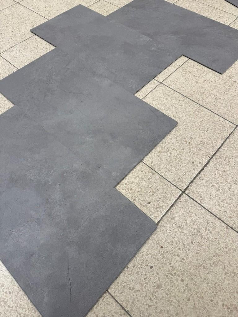 RESTPARTIJ!!!! PVC Klik TEGEL 90 M2 !!!, Huis en Inrichting, Stoffering | Vloerbedekking, Ophalen, 75 m² of meer, Overige typen