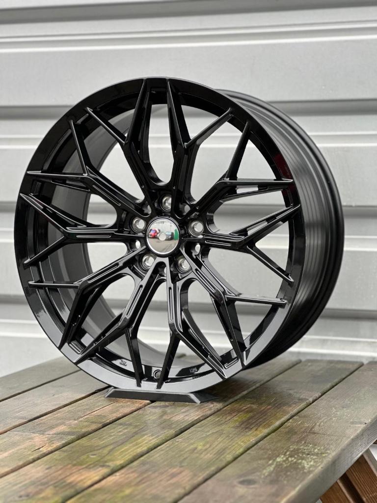 19 inch TTA T3 NIGHTEDITION Sportvelgen AUDI VOLKSWAGEN SEAT, Auto-onderdelen, Banden en Velgen, 19 inch, TTA, 2525LV, Velg(en)