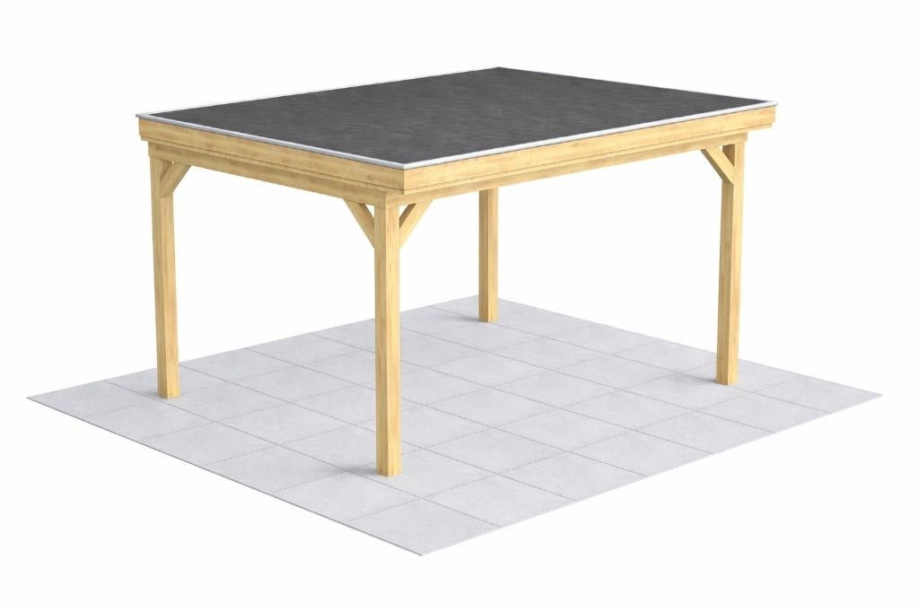 Douglas zithoek ROBUUST 3x4meter €1750,- 100% Compleet!, Tuin en Terras, Overkappingen, Ophalen, Nieuw, Veranda