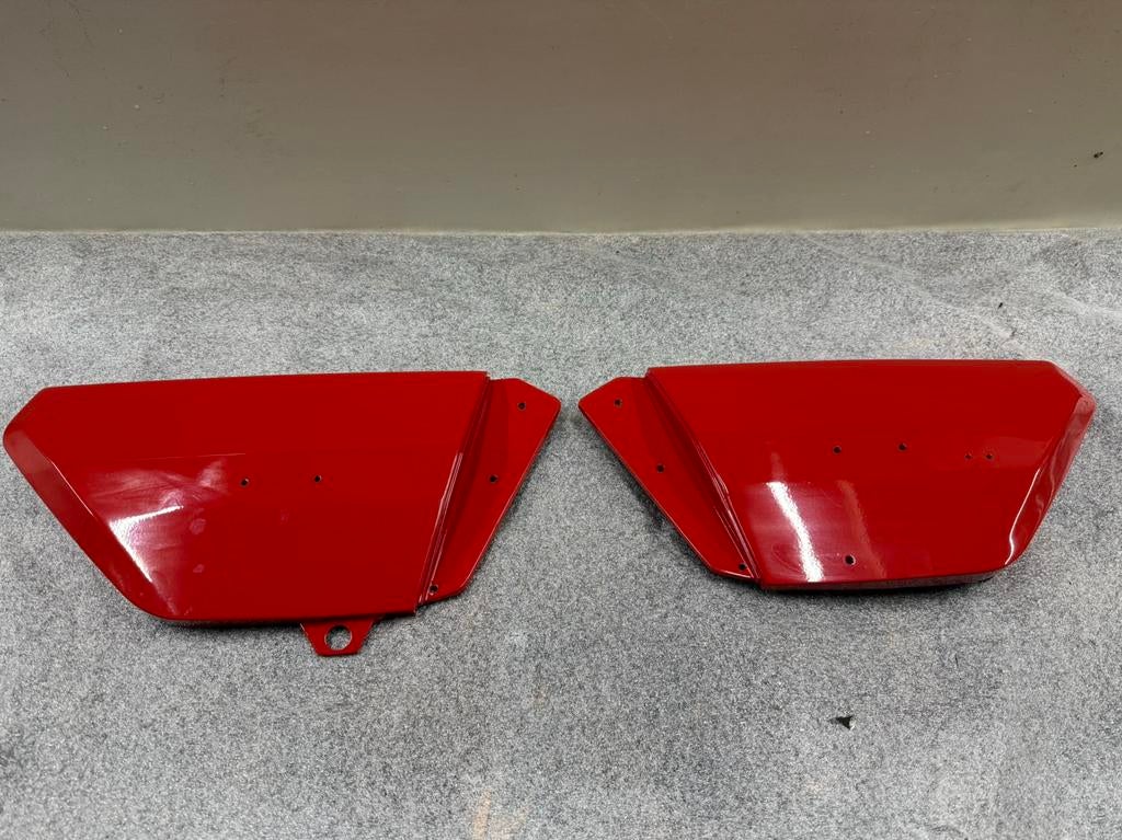 Moto Guzzi V35 V50 zijdeksels, Ophalen