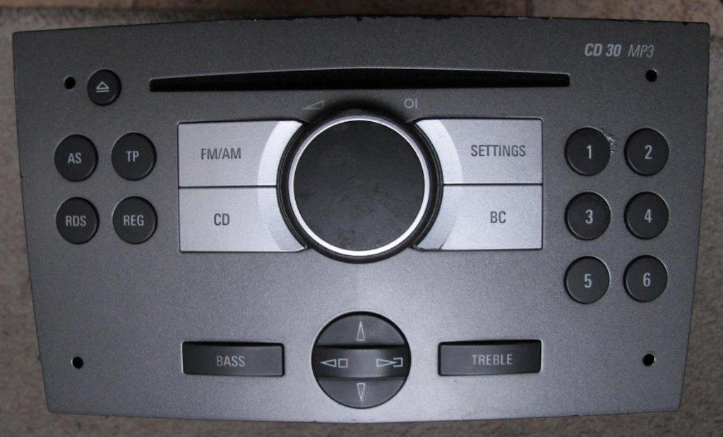 Autoradiomodule Opel Corsa C - CD30 MP3, Auto diversen, Ophalen of Verzenden, Gebruikt