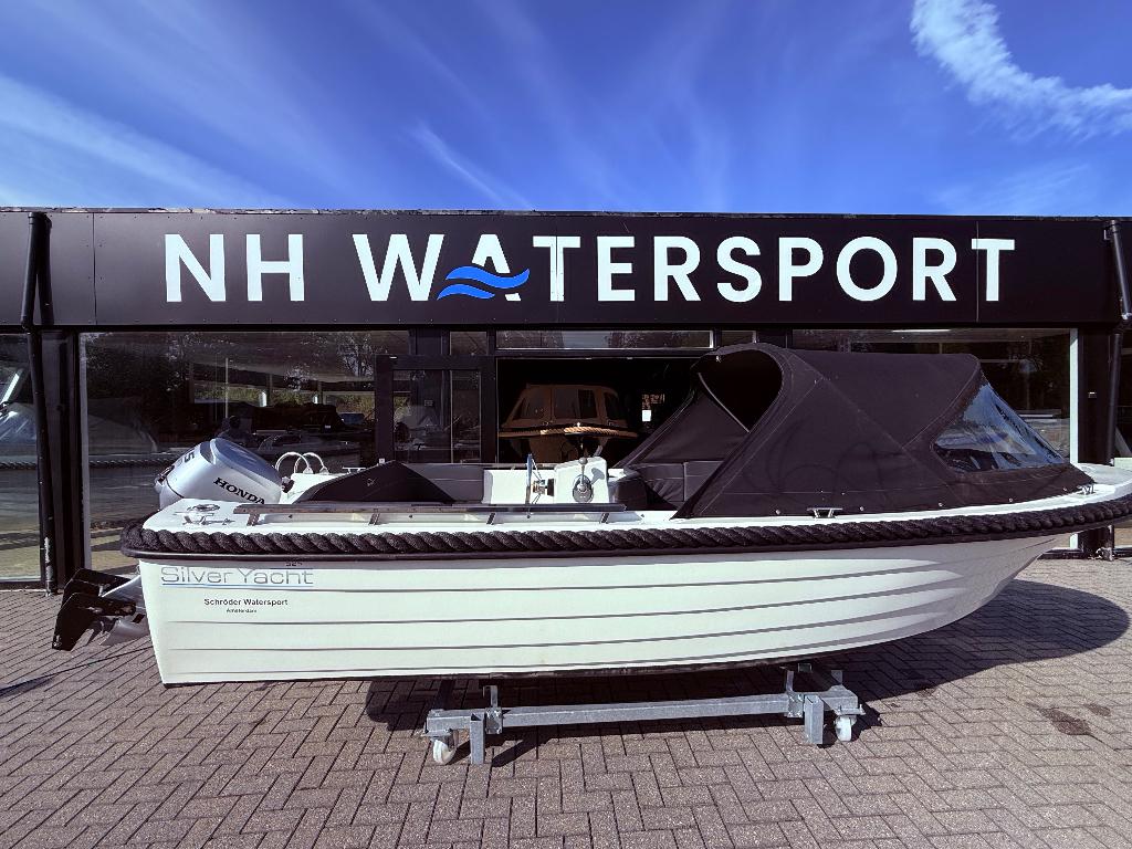 Silveryacht 525 sloep – direct vaarklaar met vele extra’s!, Ophalen, Gebruikt, Buitenboordmotor, Polyester