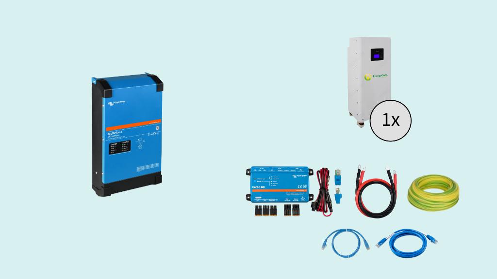 Victron Energie Opslag Systeem 1-Fase | Thuisbatterij  DIY, 200 wattpiek of meer, Nieuw, Ophalen of Verzenden, Victron