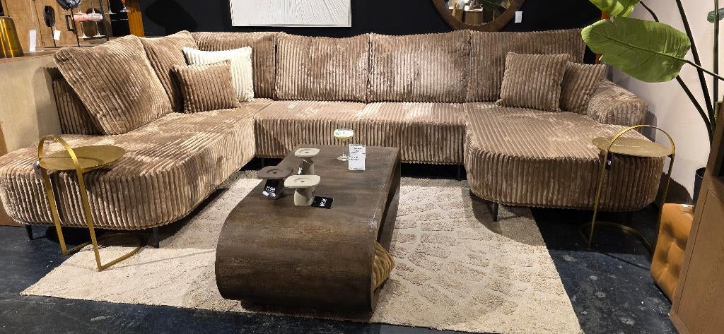 U-bank Milaan Ribstof Direct leverbaar! 5 Jaar Garantie !, Huis en Inrichting, Bornsestraat 31, Jarameubeloutlet@hotmail.com, Nieuw