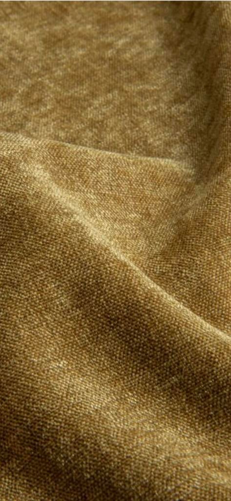 Meubelstof chenille velours goud/geel, Ophalen of Verzenden, Nieuw, Geel, Polyester