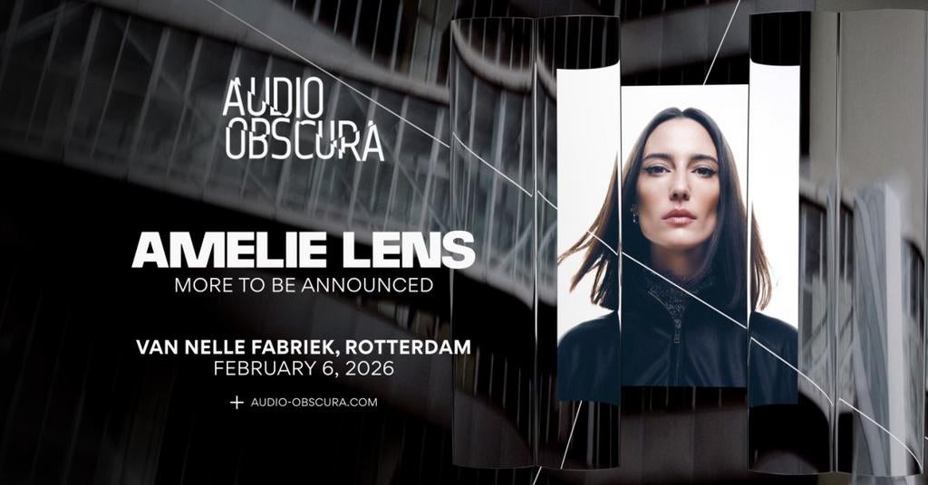 2 kaartjes Audio Obscura  Amelie Lens · 2026, Rotterdam, Twee personen