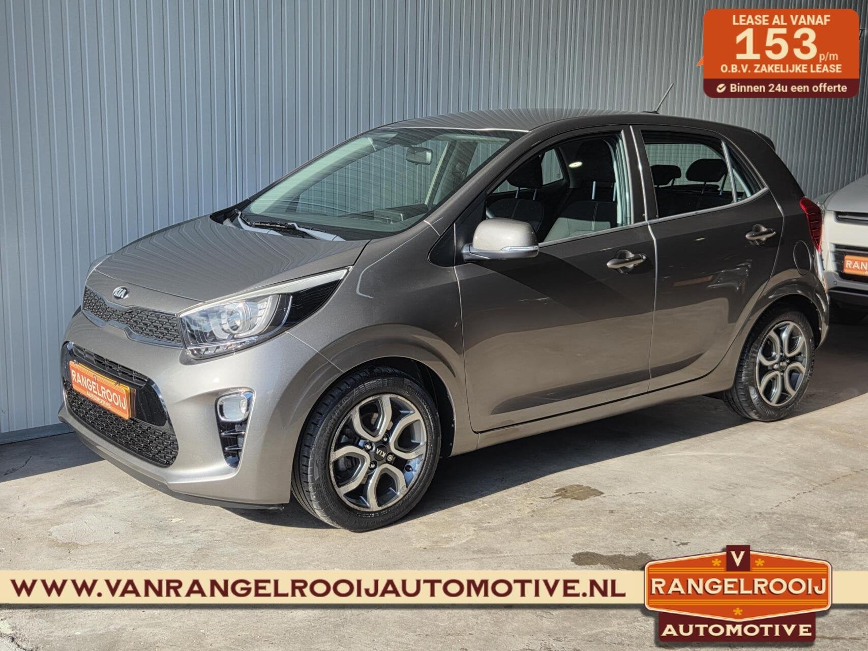 Kia Picanto 1.0 CVVT First Edition dealer oh., camera, clima, Voorwielaandrijving, Dealer onderhouden, Gebruikt, Euro 6