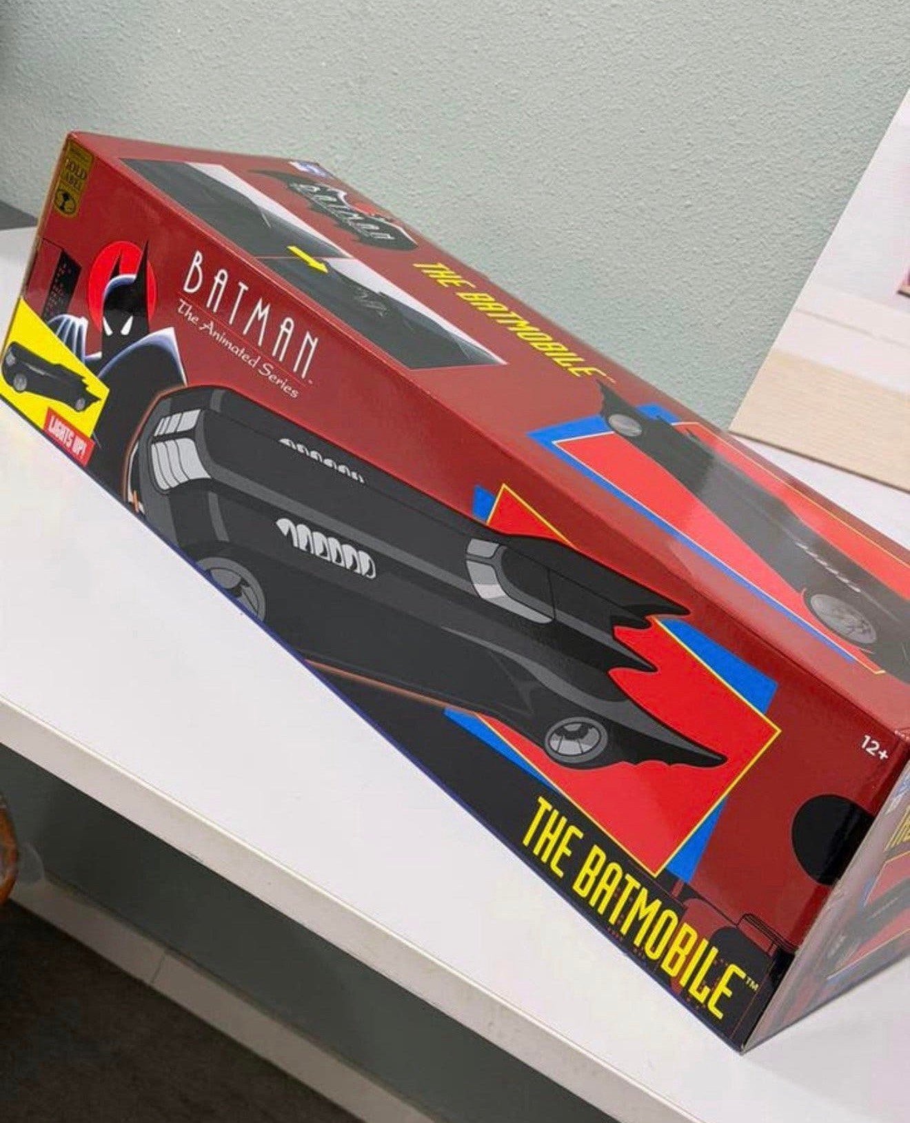 DC Batman Animated series Batmobile 61cm XL McFarlane NIEUW, P, Beeldje, Replica of Model, P, P