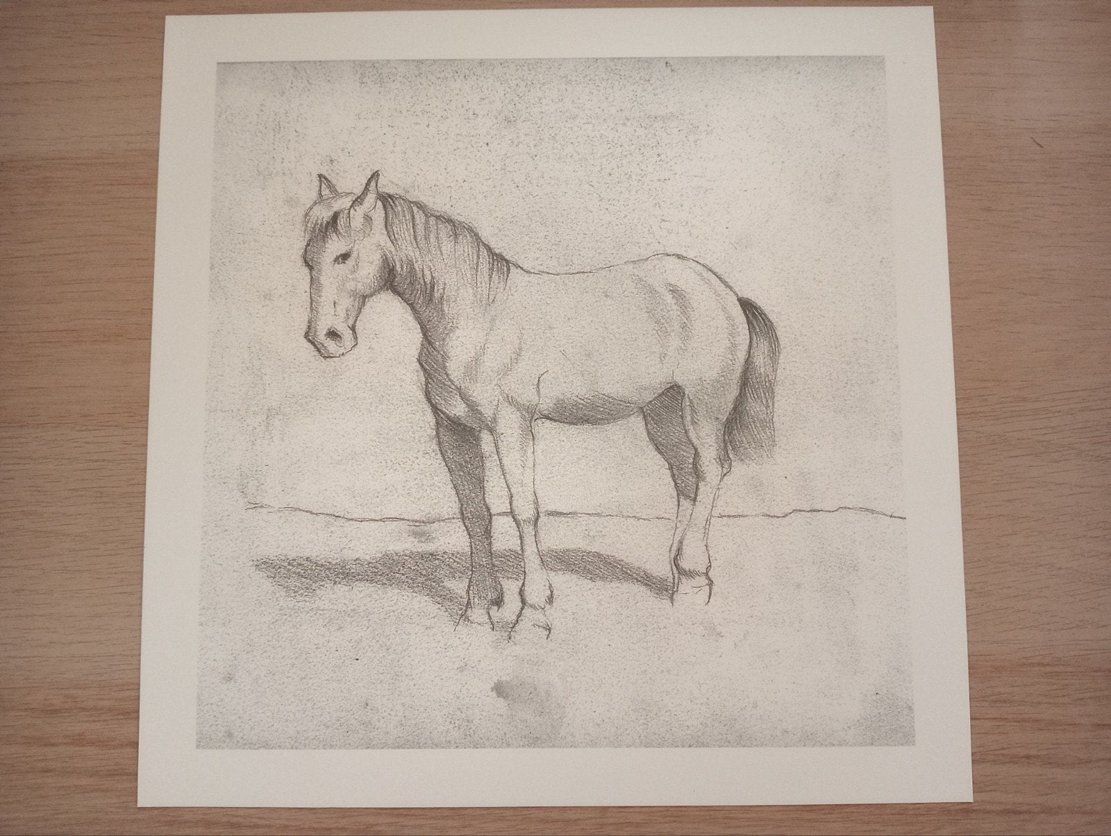 Piet Hein van Asperen Prent Paard, Ophalen of Verzenden, Voor 1940
