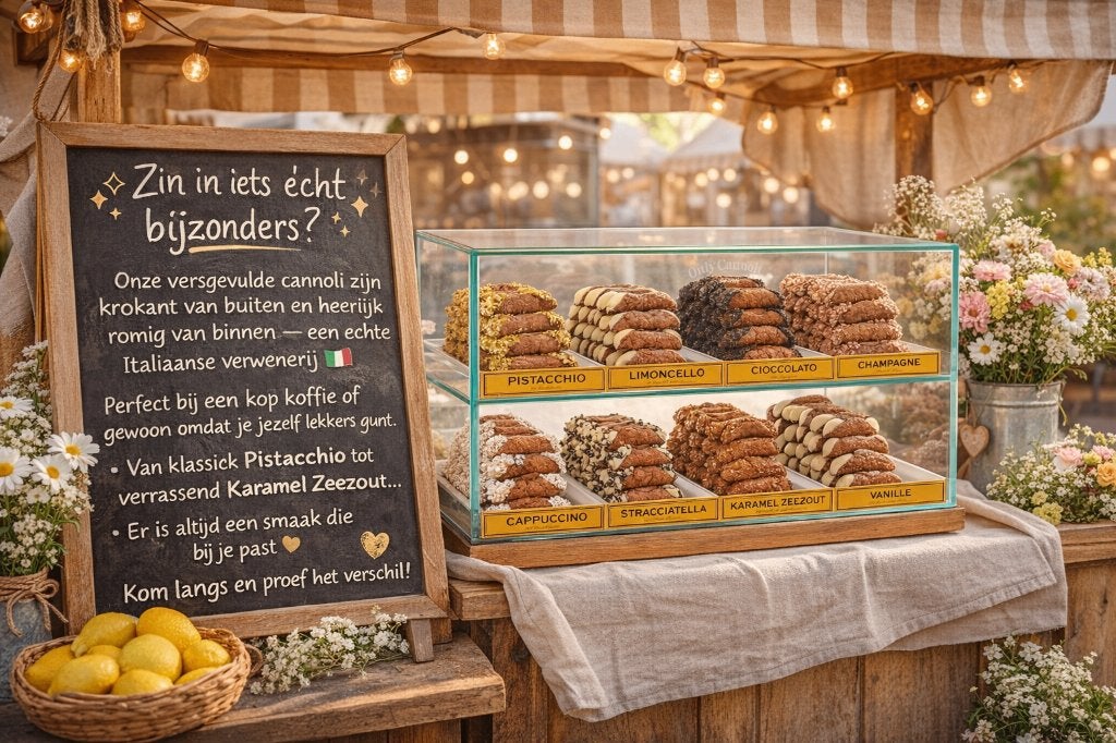 Cannoli uitverkoop, Ophalen