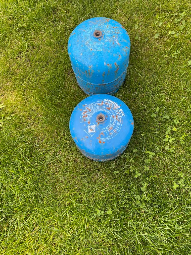 Lege Campingaz gasflessen 907 en 904, Ophalen of Verzenden, Zo goed als nieuw