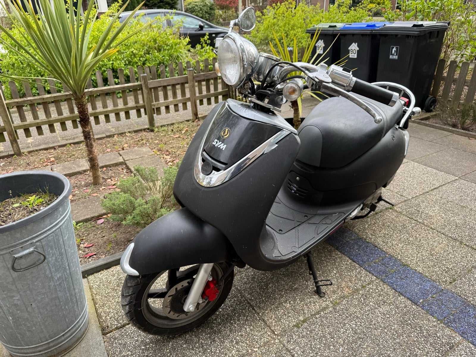 Sym Orbit Scooter - Mat Zwart, Fietsen en Brommers, Scooters | SYM, Gebruikt, Ophalen of Verzenden, Benzine, Orbit