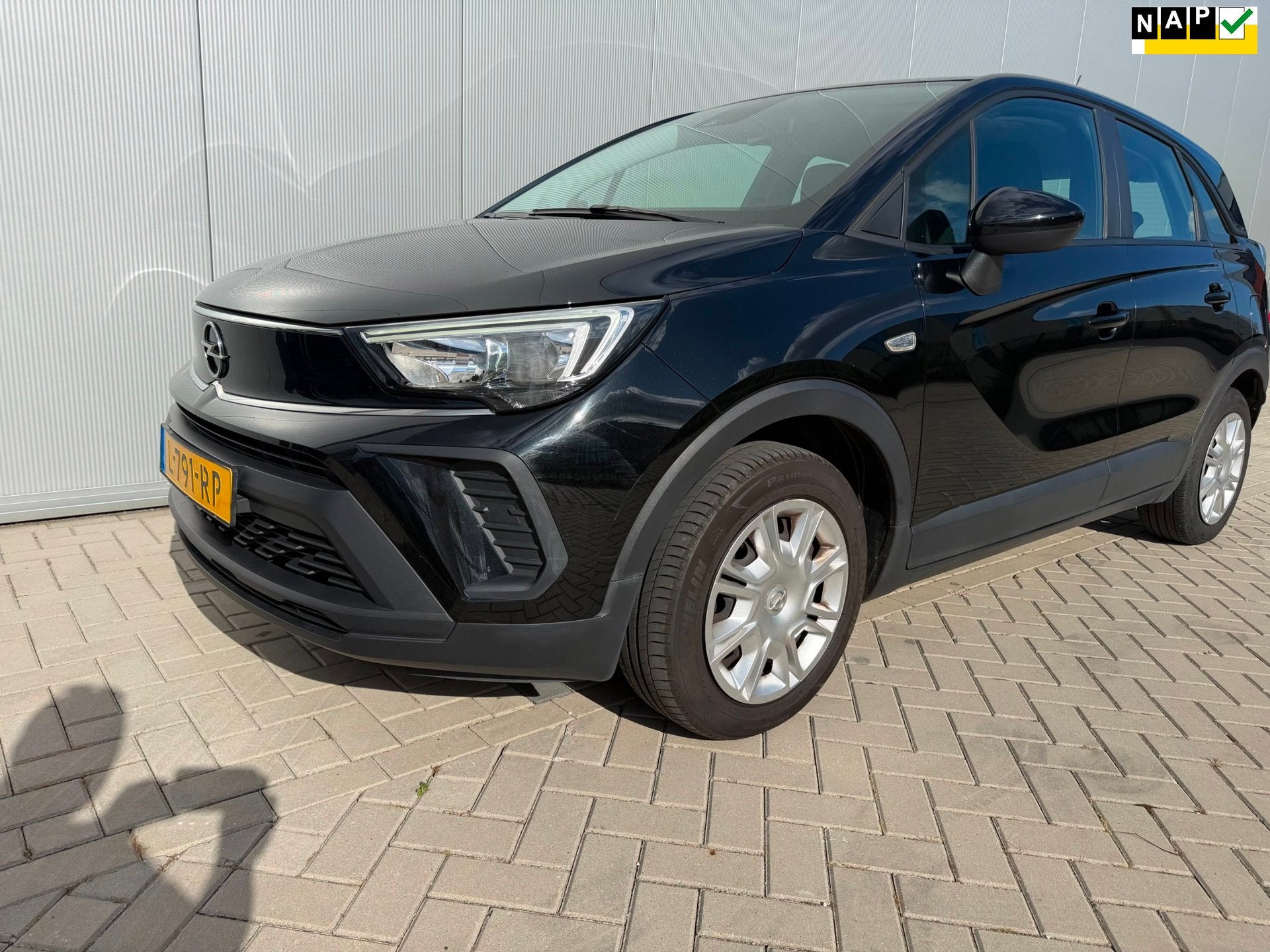 Opel Crossland 1.2, Auto's, Opel, Voorwielaandrijving, 83 pk, Stof, Gebruikt