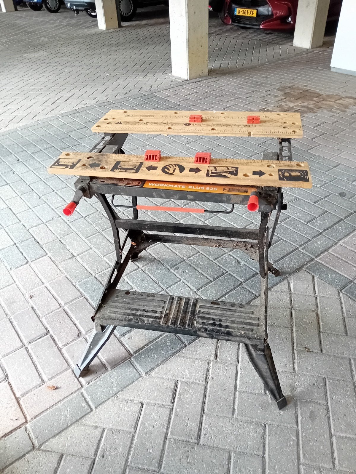 Black & Decker Workmate Plus werkbank, Doe-het-zelf en Verbouw, Werkbanken, Ophalen, Gebruikt, 70 tot 120 cm, Bankschroef
