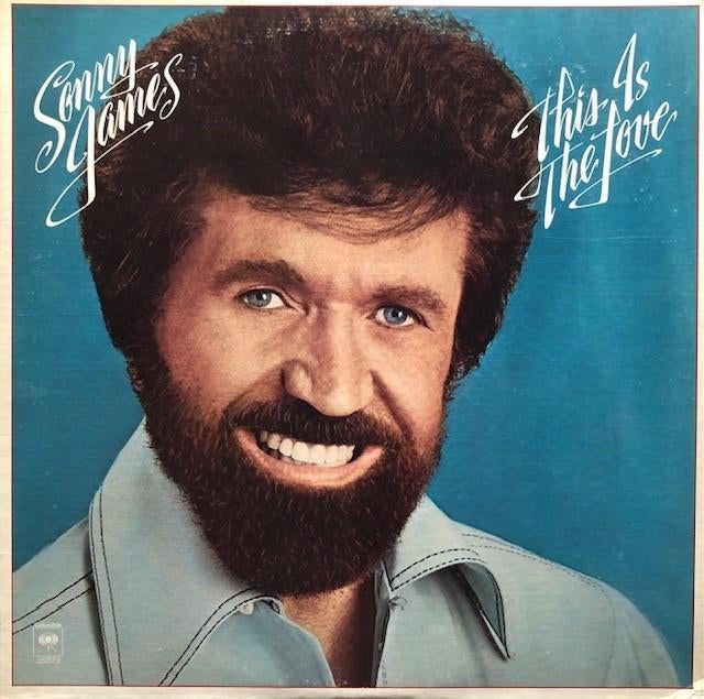 SONNY JAMES LP: THIS IS THE LOVE, Ophalen of Verzenden, Gebruikt, 12 inch