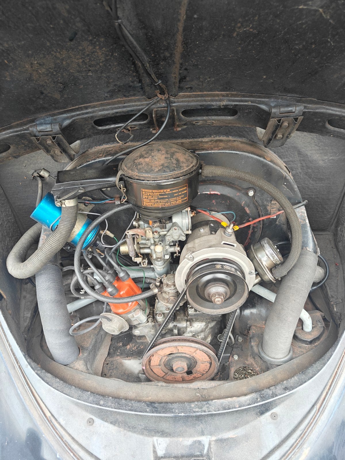 sunroof kever 1961, foto 6