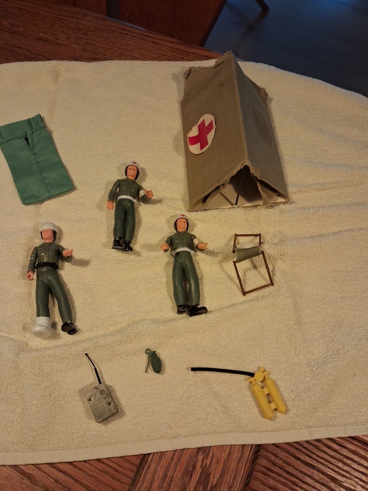 Vintage Militair Hospik Speelgoed  Actiefiguren & Accessoire, Ophalen of Verzenden