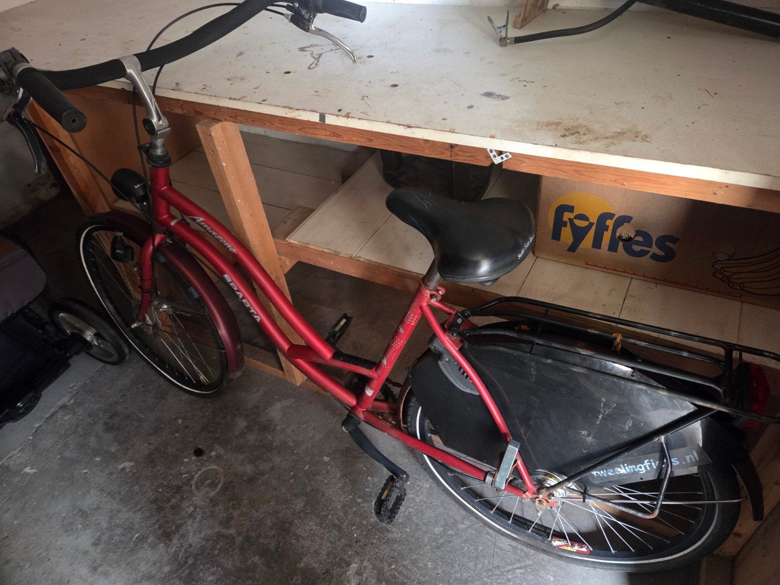 Sparta Amazone damesfiets - Gebruikt, Terugtraprem, Sparta, Ophalen of Verzenden, 53 tot 56 cm