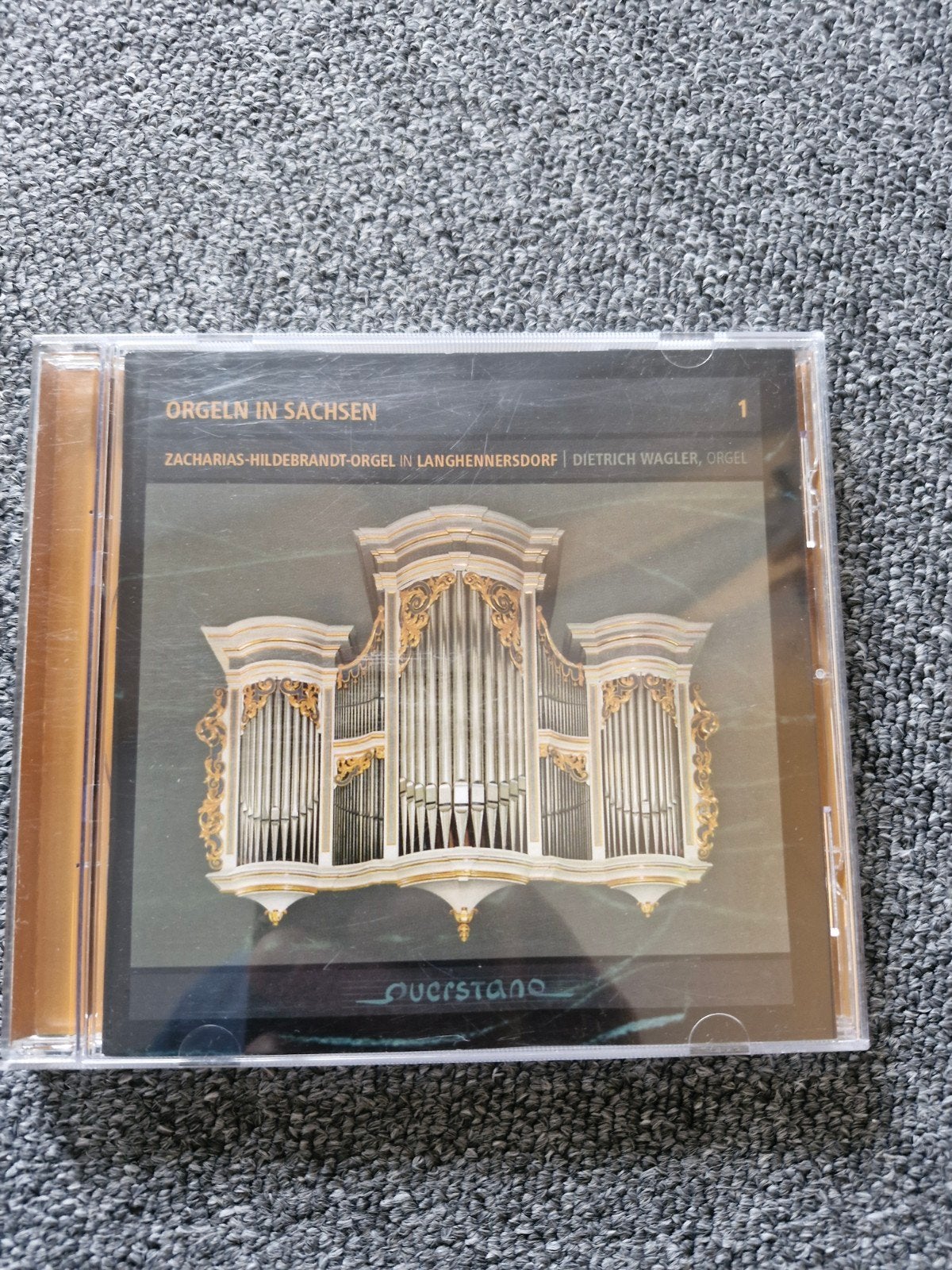 Orgeln in Sachsen CD - Dietrich Wagler, Orgel, Inclusief boekje, Overige typen, Ophalen of Verzenden, Zo goed als nieuw