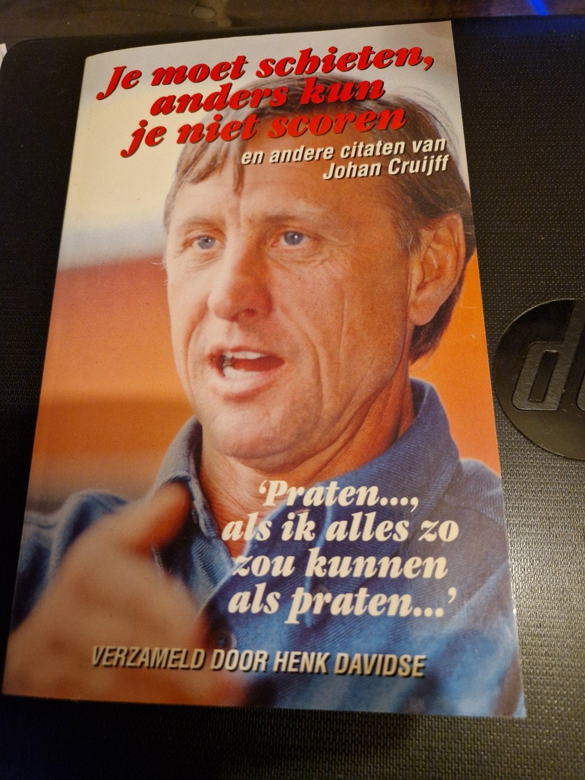 Johan Cruijff: Iconische Uitspraken & Citaten, Boeken, Ophalen of Verzenden, Gelezen, H. Davidse, Balsport