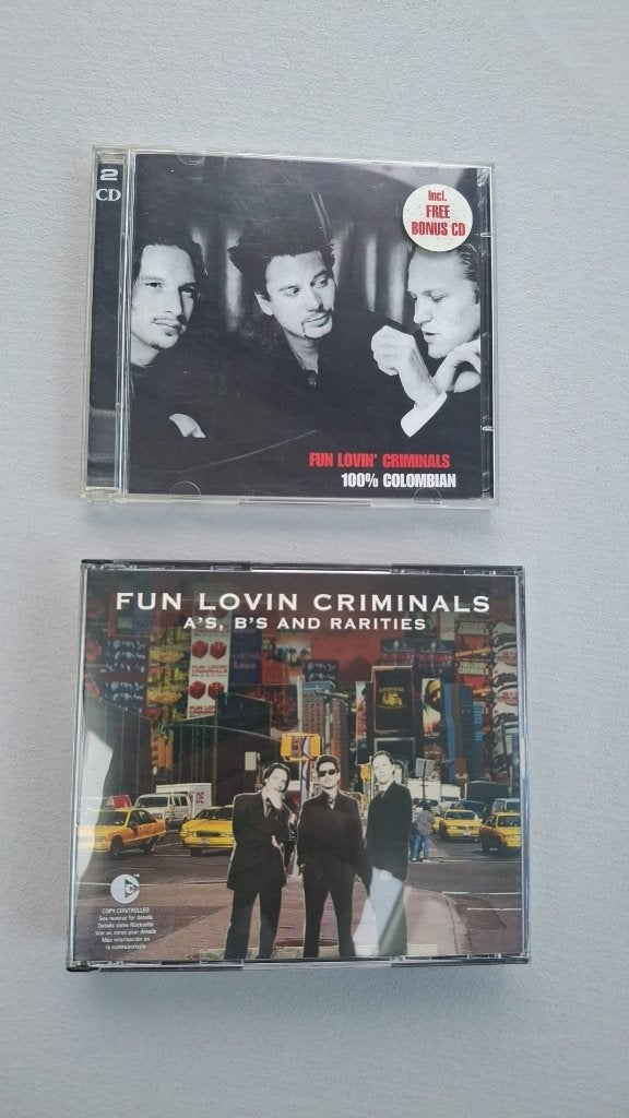2 CD's van Fun Lovin' Criminals ( Colombian / Rarities ), Ophalen of Verzenden, Zo goed als nieuw, Album